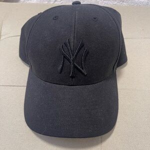 Classic Black Embroidered Baseball Cap